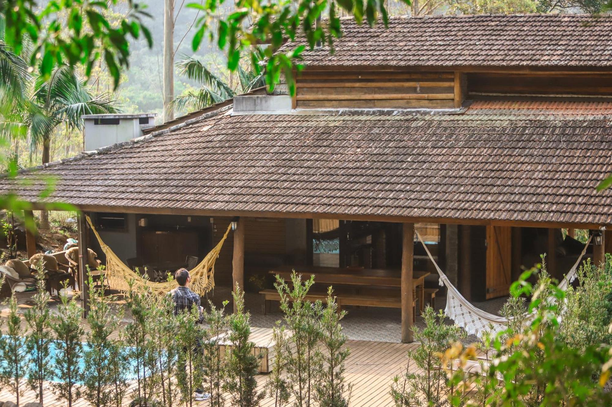 Chale Casa De Pedra, Vivenda Serra Velha, Chales De Montanha Timbe do Sul Eksteriør billede