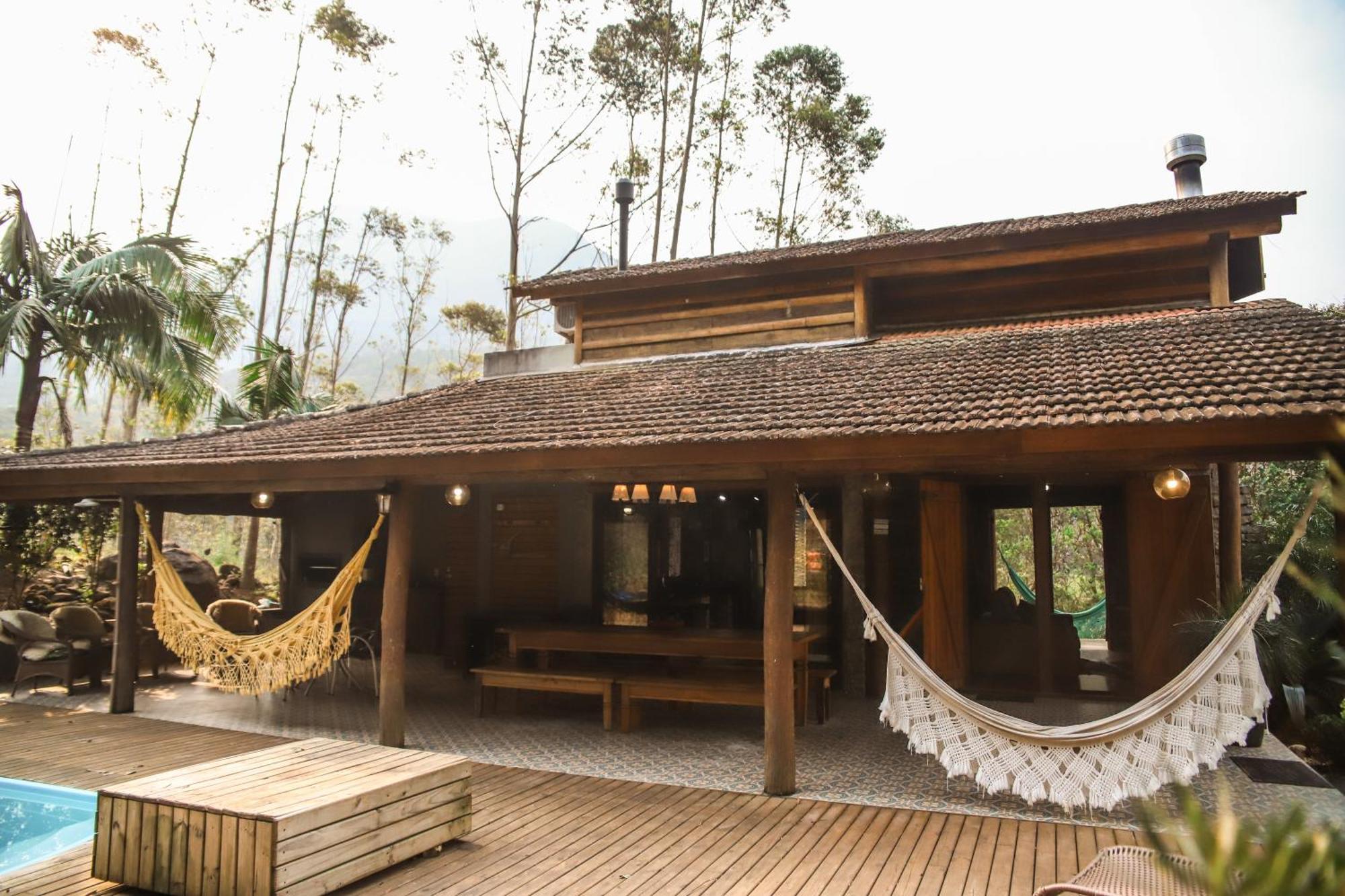 Chale Casa De Pedra, Vivenda Serra Velha, Chales De Montanha Timbe do Sul Eksteriør billede