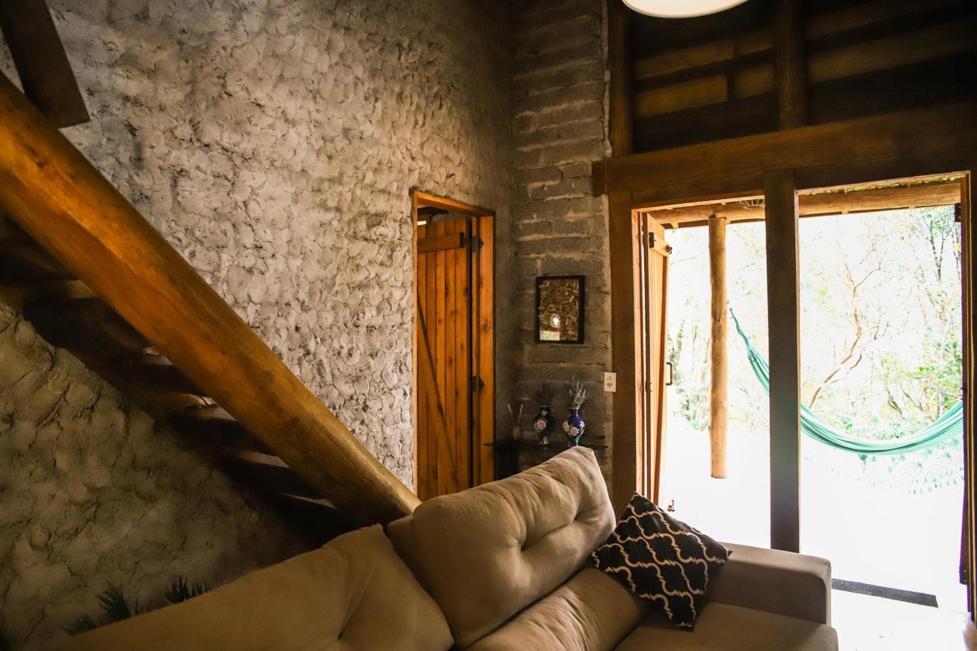Chale Casa De Pedra, Vivenda Serra Velha, Chales De Montanha Timbe do Sul Eksteriør billede