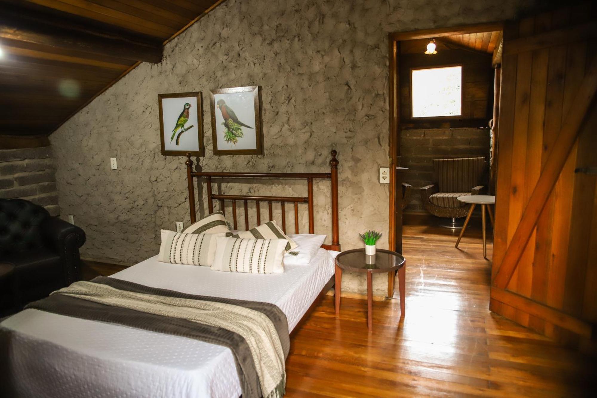 Chale Casa De Pedra, Vivenda Serra Velha, Chales De Montanha Timbe do Sul Eksteriør billede