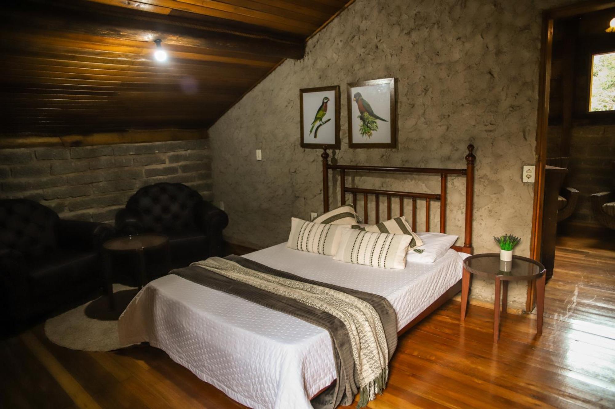 Chale Casa De Pedra, Vivenda Serra Velha, Chales De Montanha Timbe do Sul Eksteriør billede